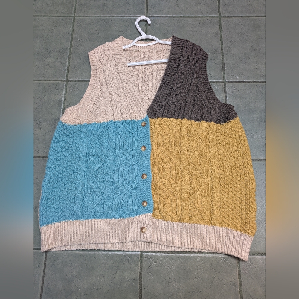 Mystery Sweater Vest Size L/XL